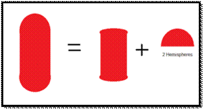 Combination of solids