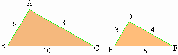 SSS(Side-Side-Side) criteria of similarity