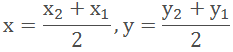 Mid-point formula