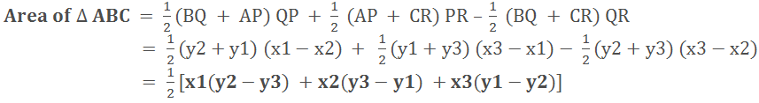 area of trapezium ABQP