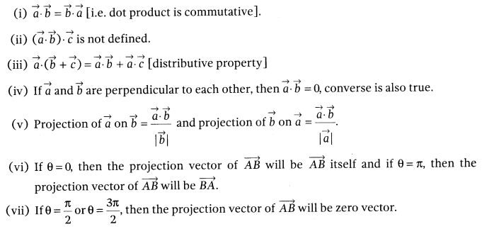 Vector Algebra Class 12 Notes Maths Chapter 10