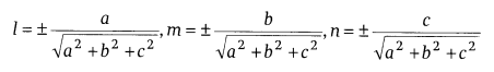 Three Dimensional Geometry Class 12 Notes Maths Chapter 11