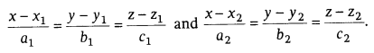 Three Dimensional Geometry Class 12 Notes Maths Chapter 11