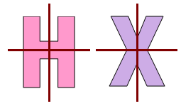 More Figures with two Line of Symmetry