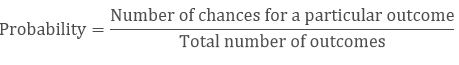 Formula of Probability