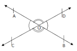 Vertically opposite angles