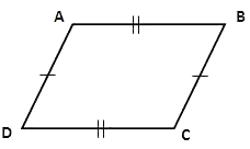 A quadrilateral will be a parallelogram if each pair of its opposite sides will be equal.