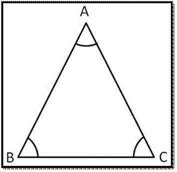 Angle sum property of a triangle - (Statement with Examples)