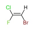 A tri-substituted alkene.