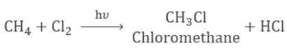 Substitution Reaction.