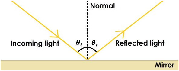 Figure 3 Reflection of Light