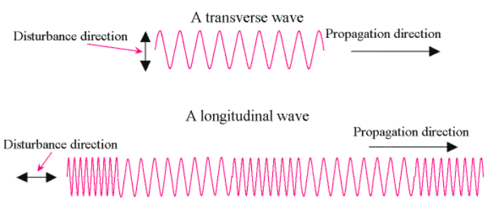 Longitudinal vs. Transverse Waves