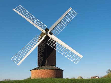 Figure 5 A windmill in action